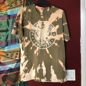 oversized distressed tshirt